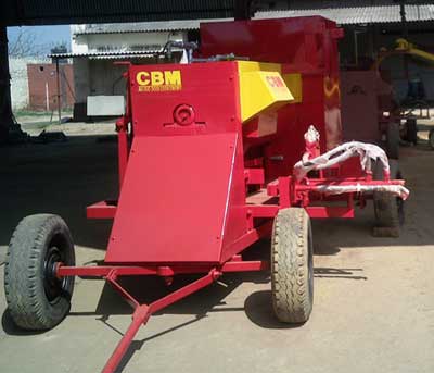 Brick Making Machine(Front View)