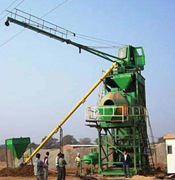 Boom Scraper Concrete Batching Plant