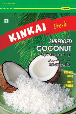 Frozen Grated Coconut