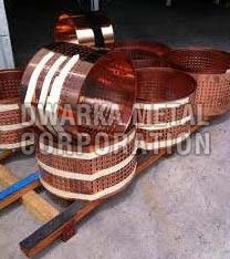 Square Non Coated Metal Copper Perforated Sheets, For Flooring, Width : 0-500mm