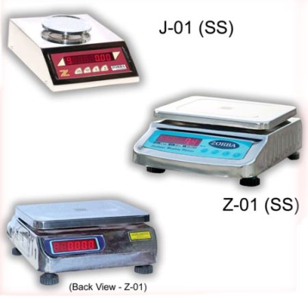 Model No. : Z-1 SS SS Mini Table Top Scale