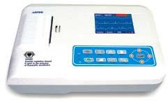 Electric 10-15kg15-20kg Three Channel ECG Machine, Voltage : 220V