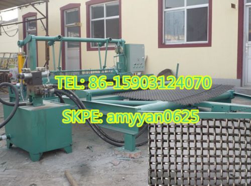 Crimped Wire Mesh Weaving Machine, Brand Name : hengtai 2-6mm