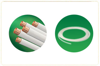 PVC Coated Copper Tubes