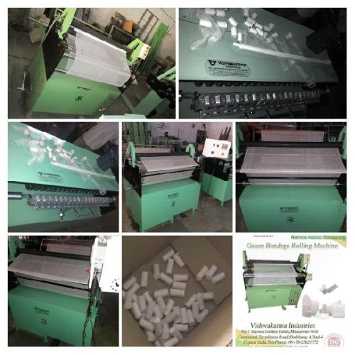 Gauze Bandage Rolling Cutting Machine