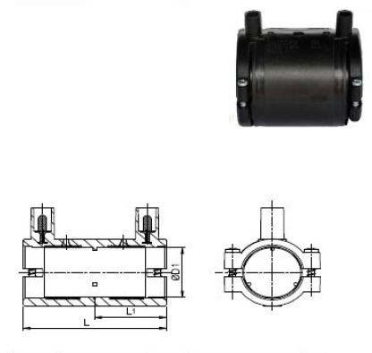 Polished Plastic Electrofusion IC Coupler, For Jointing, Feature : Corrsion Proof