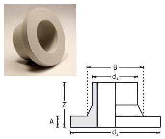 PE Buttweld Moulded Stub End, For Pipe Fittings, Size : 10-15inch, 15-20inch, 5-10inch