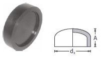 PE Buttweld Pipe Molded End Caps