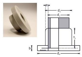 PP Socket Fusion Pipe Stubend Flange Adapter