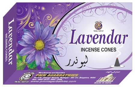 Lavendar Incense Cones, For Aromatic, Pooja