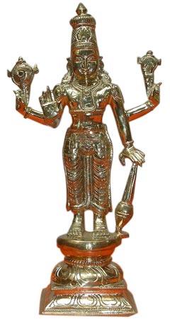 Bronze Vishnu Statue