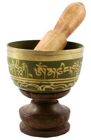 Green Singing Bowl (3 Inch)