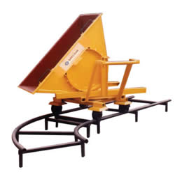 Tilting Bucket Rail Trolley