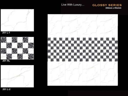 Cement Digital Ceramic Wall Tiles, For Bathroom, Flooring, Hotel, Restaurant, Shopping Mall, Tile Type : Eleation