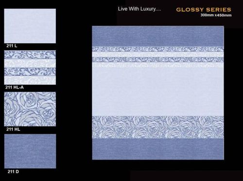 Square Natural Clay Digital Ceramic Wall Tiles, Size : 2x2ft, 300X450mm, 60 X 40cm, 600mm X 300mm