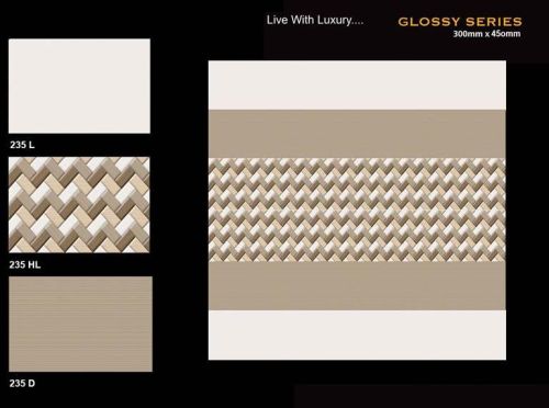 Cement Digital Ceramic Wall Tiles, For Bathroom, Flooring, Hotel, Restaurant, Shopping Mall, Tile Type : Eleation