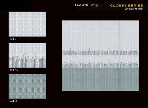 Cement Digital Ceramic Wall Tiles, For Bathroom, Flooring, Hotel, Restaurant, Shopping Mall, Tile Type : Eleation