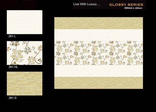 Bathroom Digital Ceramic Wall Tiles, Size : 1x1ft, 2x2ft, 300X450mm, 30x30cm, 40x40cm, 60 X 40cm