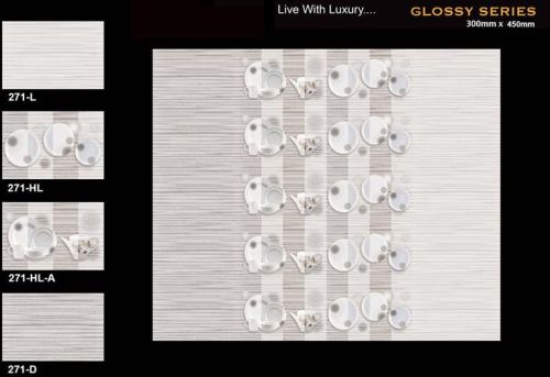 Cement Digital Ceramic Wall Tiles, For Bathroom, Flooring, Hotel, Restaurant, Shopping Mall, Tile Type : Eleation