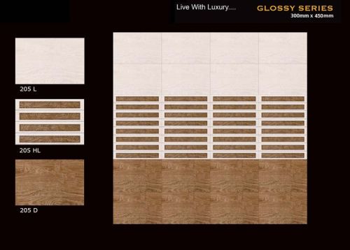 Cement Digital Ceramic Wall Tiles, For Bathroom, Flooring, Hotel, Restaurant, Shopping Mall, Tile Type : Eleation