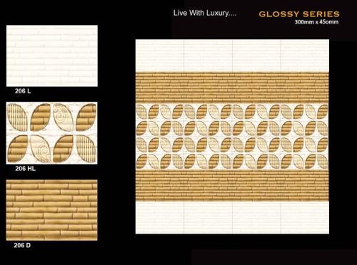 Cement Digital Ceramic Wall Tiles, For Bathroom, Flooring, Hotel, Restaurant, Shopping Mall, Tile Type : Eleation