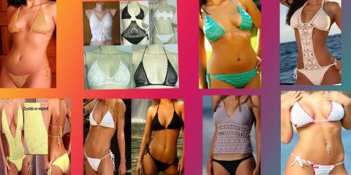 Hand Made Crochet Swim Wears