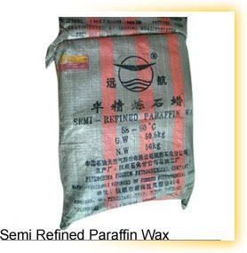 Semi refined paraffin wax