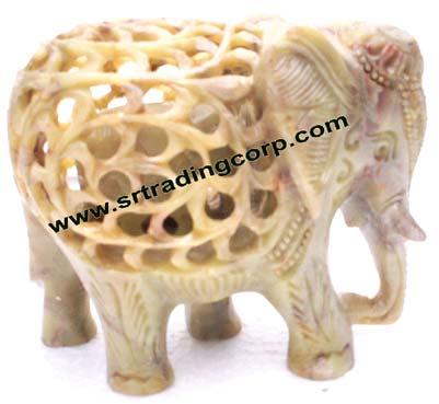 Marble Stone Elephant - 01