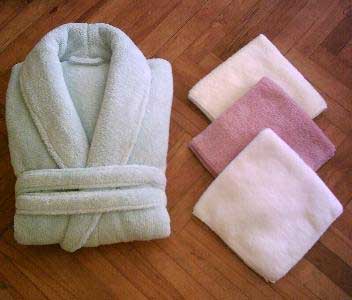 Cotton Bathrobe, Size : ML, S, XL