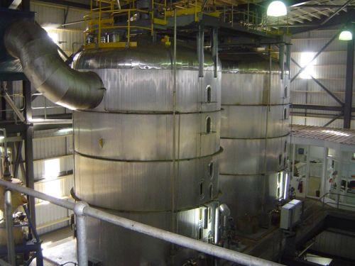 Stainless Steel Semi Automatic Non Polished Industrial Evaporators, For Chemical Industry, Food Industry