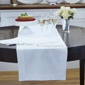 White Table Runner