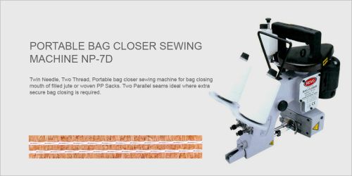 Portable Bag Closer Sewing Machine NP-7D