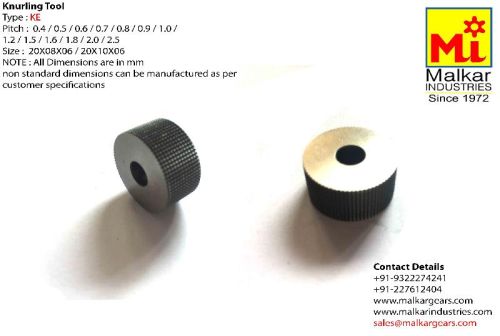 Square Diamond Male Knurling Tool KE