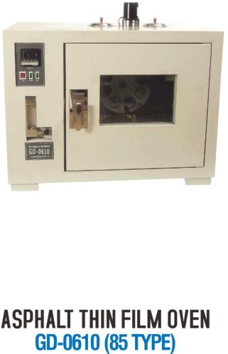 ASTM D2872 Rolling Thin Film Oven