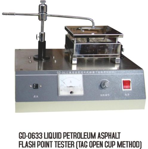 Liquid Petroleum Asphalt Flash Point Tester
