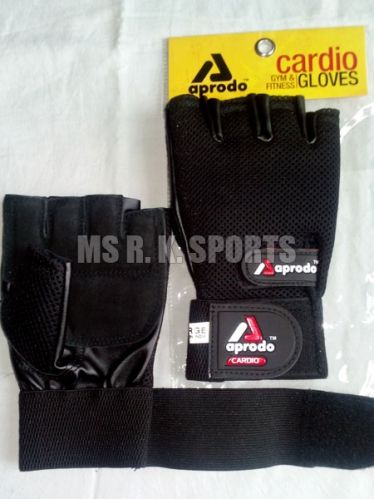 Leather Gym Gloves