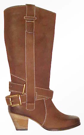 Ladies Leather Boot (DLE - 29453 - JL)