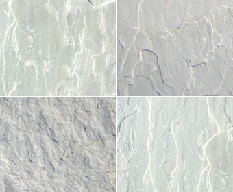 Himachal White Slate, Size : 30X30, 40X40 (in Cms)