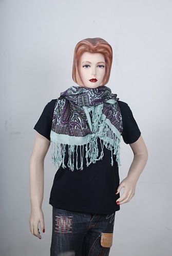 Item Code : RHPL-SHCRP003 Silk Pashmina Scarves