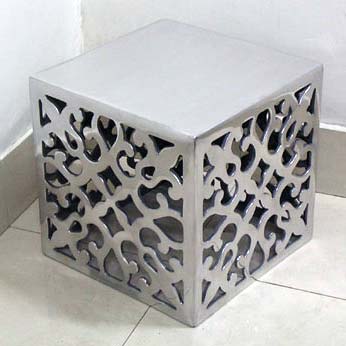 Aluminum Stool, Packaging Type : Silver