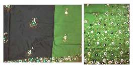 Hand Embroidered Silk Saree