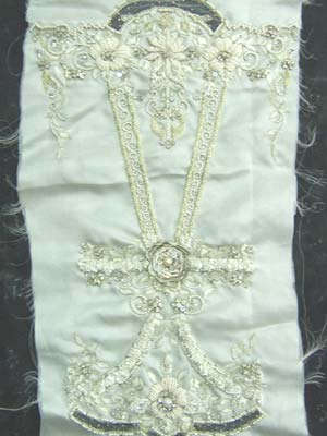 Embroidered Bridal Gown - 07