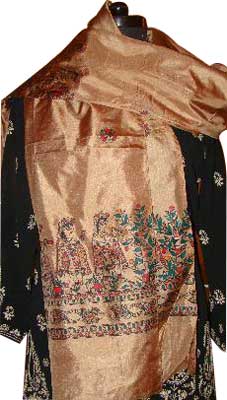 Hand Painted Stole -STL012