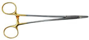 Polished Tungsten Carbide TC Ryder Needle Holder, For Hospital, Length : 10