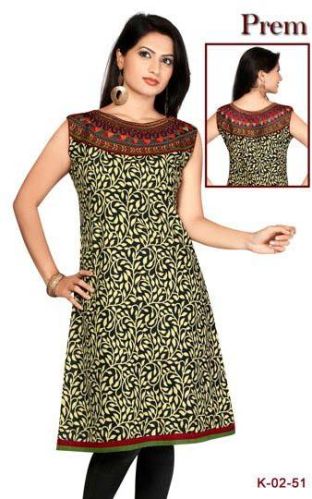 Ladies Kurtis, Pattern : A Line