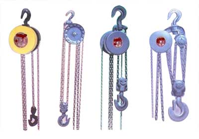 Polished Metal Chain Pulley Block, For Weight Lifting