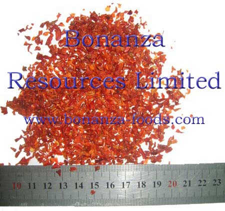 Dehydrated Red Bell Pepper