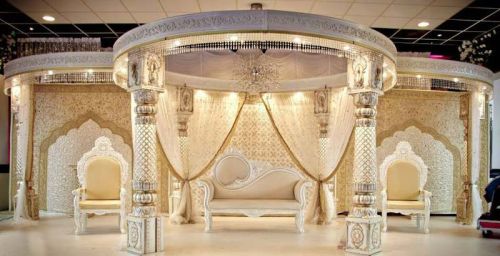 Carved Mandap