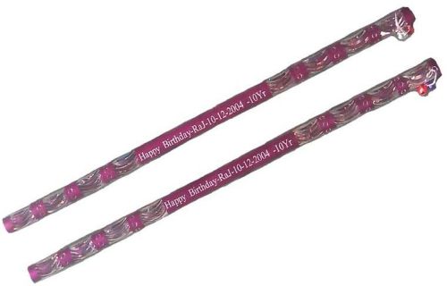 Metal Printed Dandiya Sticks, Feature : Light Weight