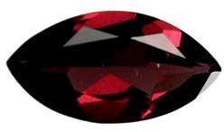 Marquise Garnet Gemstone